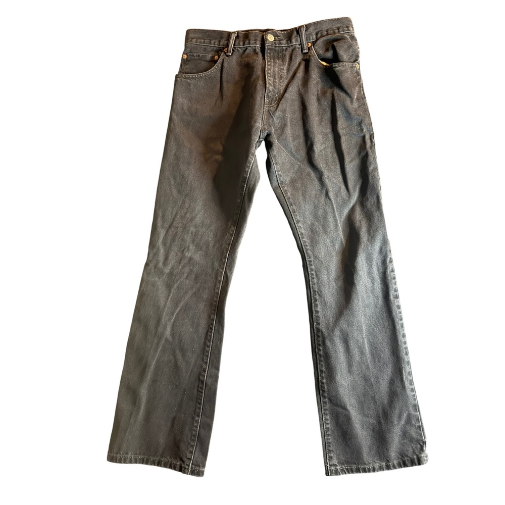 Levi 517 Bootcut Jeans Mens 33x32 Black 00517-0260 Denim Pants